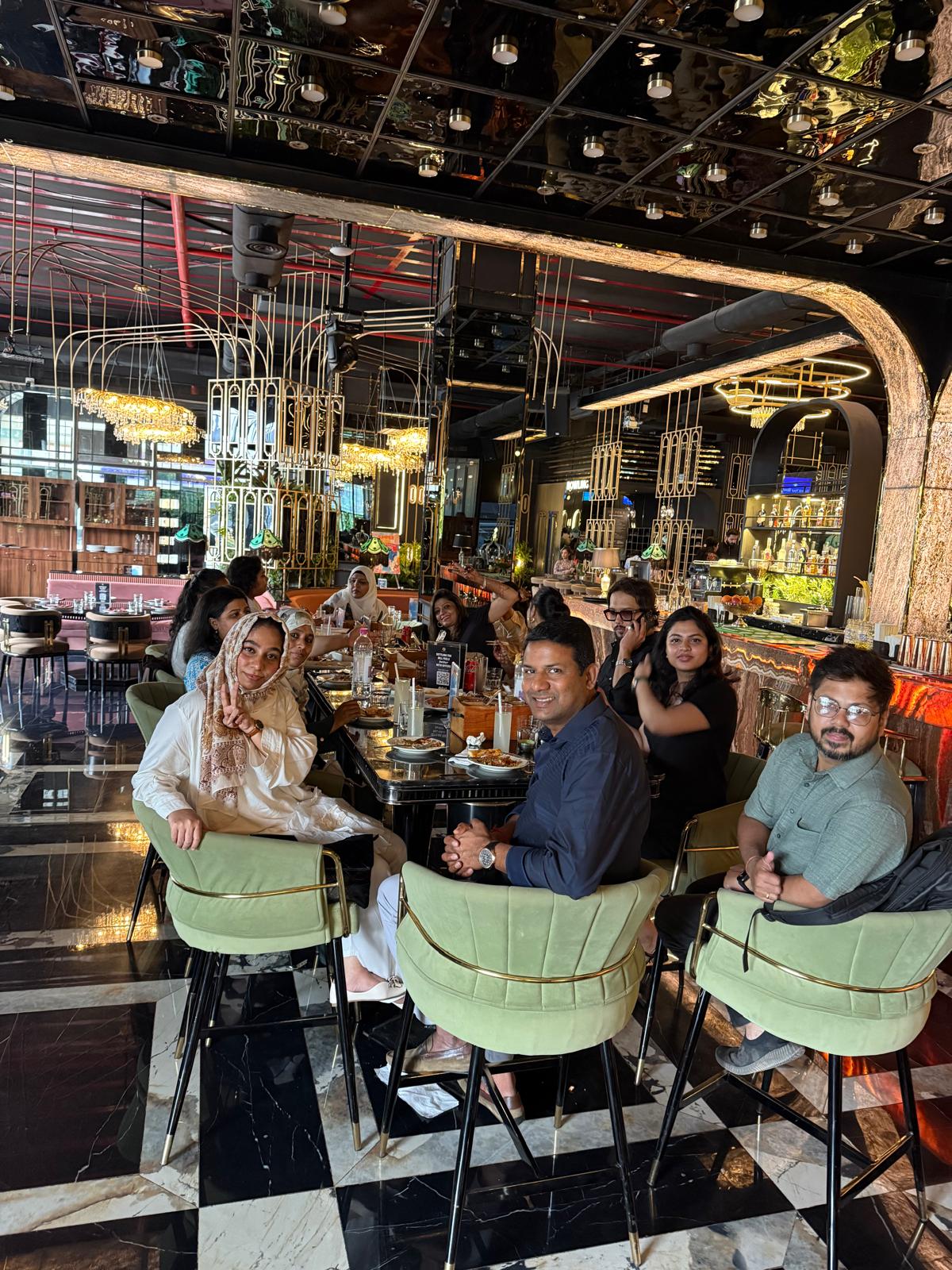 Dinner With the Team